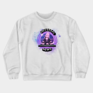 Mizzy Universal News Reporter- Coexistence comic Crewneck Sweatshirt